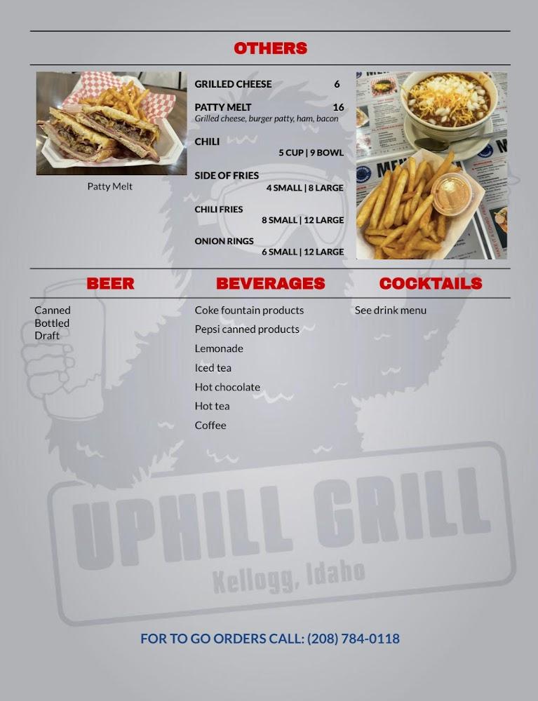 Uphill Grill & Taphouse Menu image 2